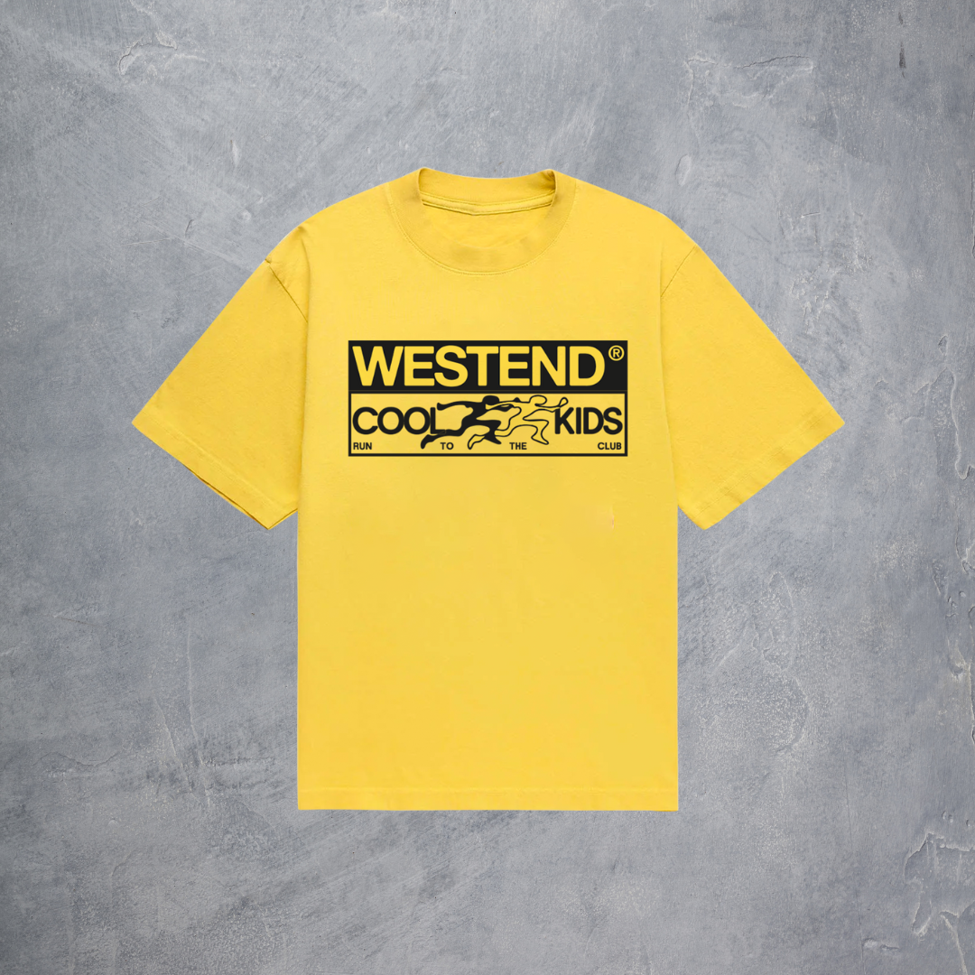 Westend Cool Kids Yellow T Shirt